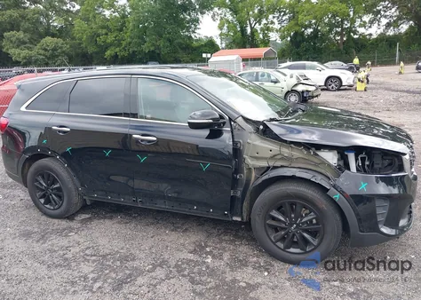2020 Kia Sorento 2.4L Lx из США, поврежденный, VIN 5XYPG4A35LG700802